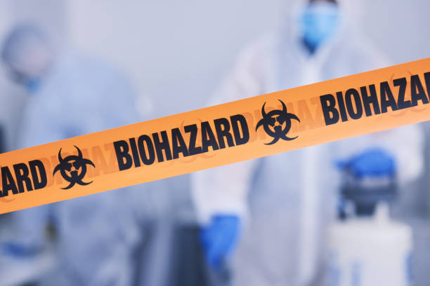 Professional Infectious Disease Decontamination technician working in Johnson City, TX